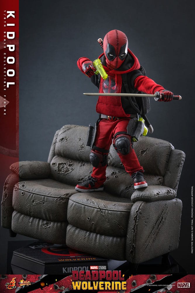 Deadpool & Wolverine Movie Masterpiece Actionfigur 1/6 Kidpool 22 cm
