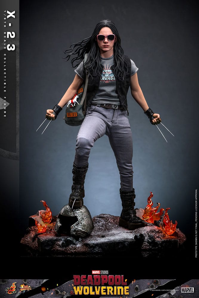 Deadpool & Wolverine Movie Masterpiece Actionfigur 1/6 X-23 27 cm