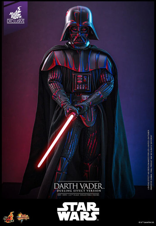 Star Wars Movie Masterpiece Actionfigur 1/6 Darth Vader (Dueling Effect Version) Hot Toys Exclusive 35 cm