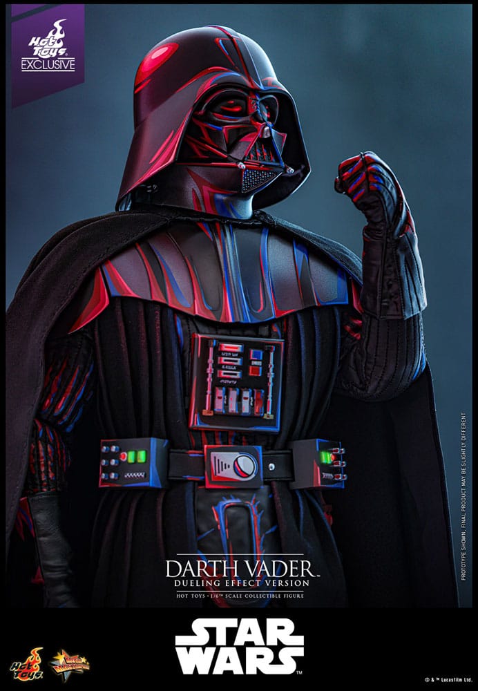 Star Wars Movie Masterpiece Actionfigur 1/6 Darth Vader (Dueling Effect Version) Hot Toys Exclusive 35 cm