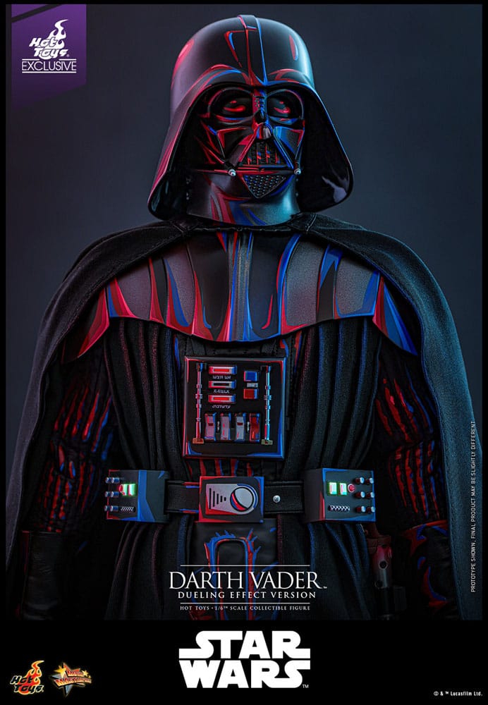 Star Wars Movie Masterpiece Actionfigur 1/6 Darth Vader (Dueling Effect Version) Hot Toys Exclusive 35 cm