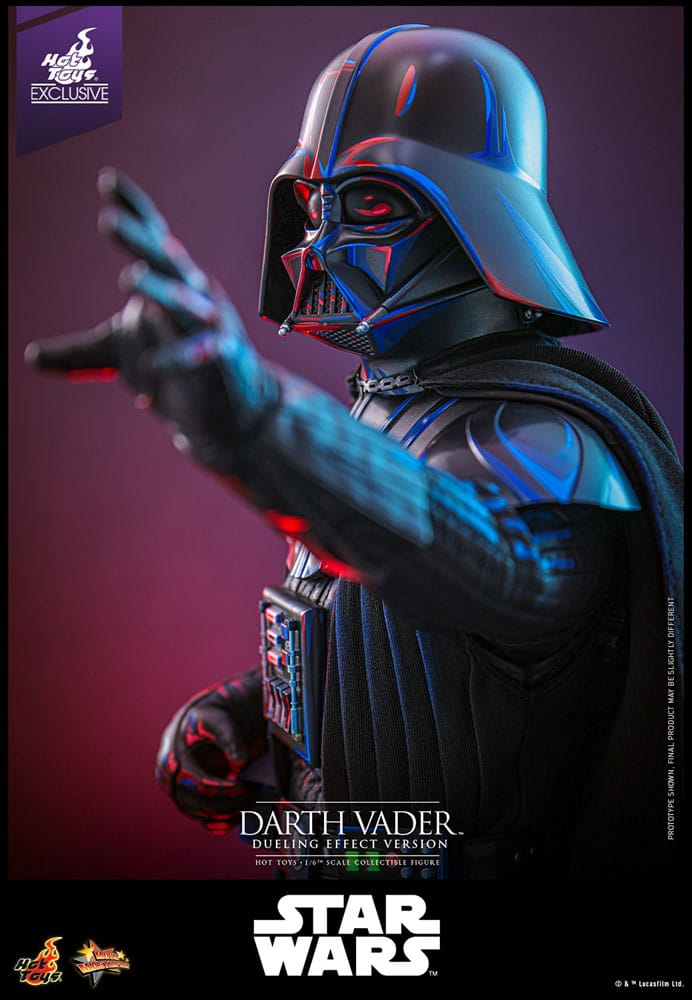 Star Wars Movie Masterpiece Actionfigur 1/6 Darth Vader (Dueling Effect Version) Hot Toys Exclusive 35 cm