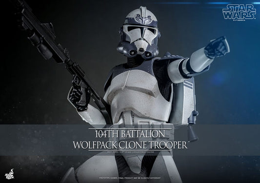 Star Wars The Clone Wars Actionfigur 1/6 104th Battalion Wolfpack Clone Trooper 30 cm