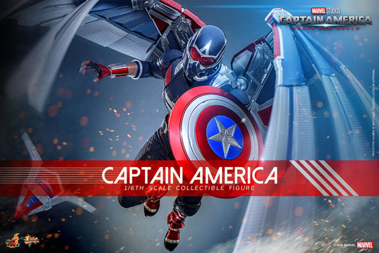 Captain America: Brave New World Movie Masterpiece Actionfigur 1/6 Captain America 30 cm