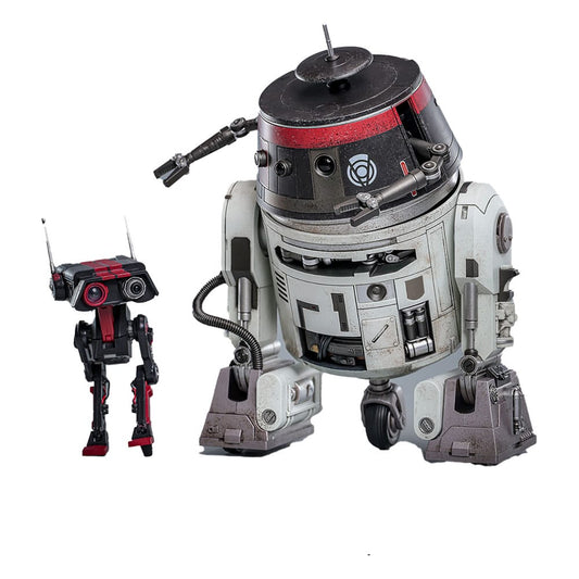 Star Wars Actionfigur Set 1/6 Chopper (C1-10P&trade;) & BD-1&trade; (Imperial Disguise) 18 cm & 8 cm