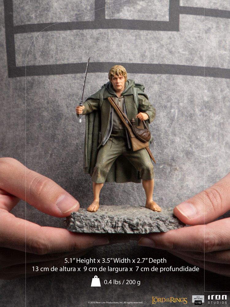 Herr der Ringe BDS Art Scale Statue 1/10 Sam 13 cm