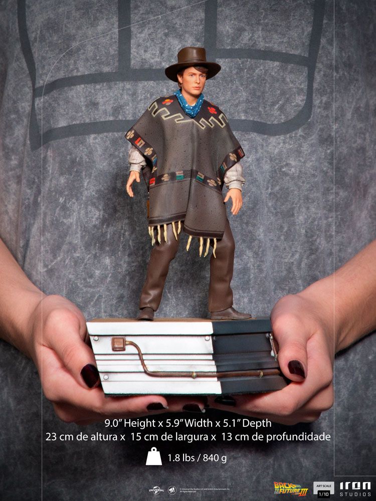 Zurück in die Zukunft III Art Scale Statue 1/10 Marty McFly 23 cm