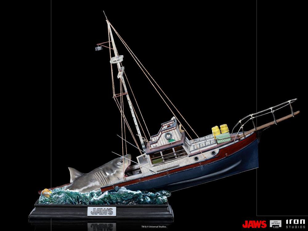 Der weiße Hai Demi Art Scale Statue 1/20 Jaws Attack 104 cm