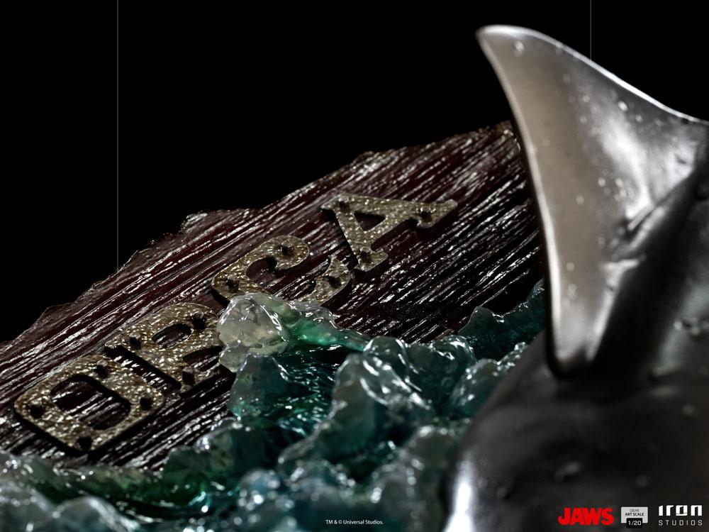 Der weiße Hai Demi Art Scale Statue 1/20 Jaws Attack 104 cm
