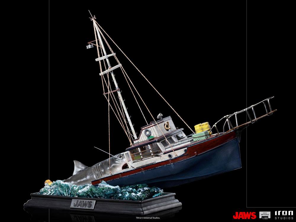 Der weiße Hai Demi Art Scale Statue 1/20 Jaws Attack 104 cm