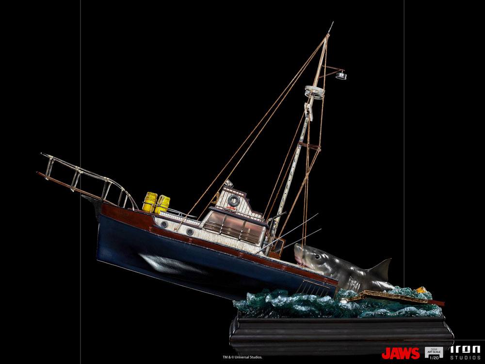 Der weiße Hai Demi Art Scale Statue 1/20 Jaws Attack 104 cm