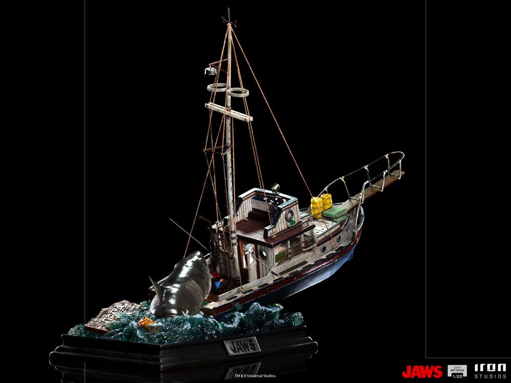Der weiße Hai Demi Art Scale Statue 1/20 Jaws Attack 104 cm