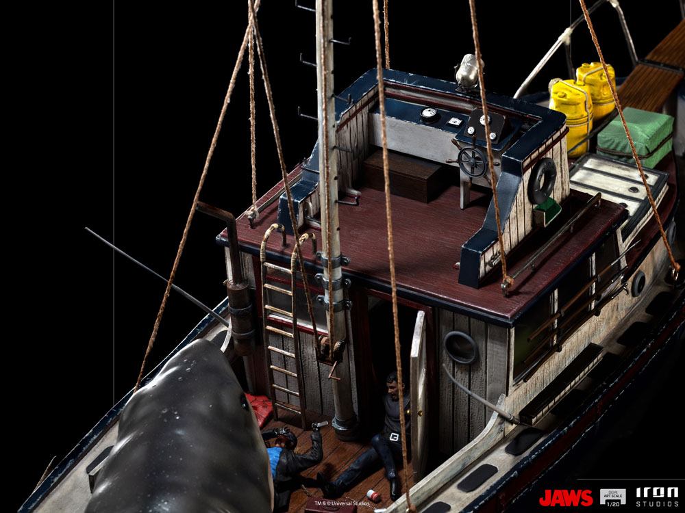 Der weiße Hai Demi Art Scale Statue 1/20 Jaws Attack 104 cm