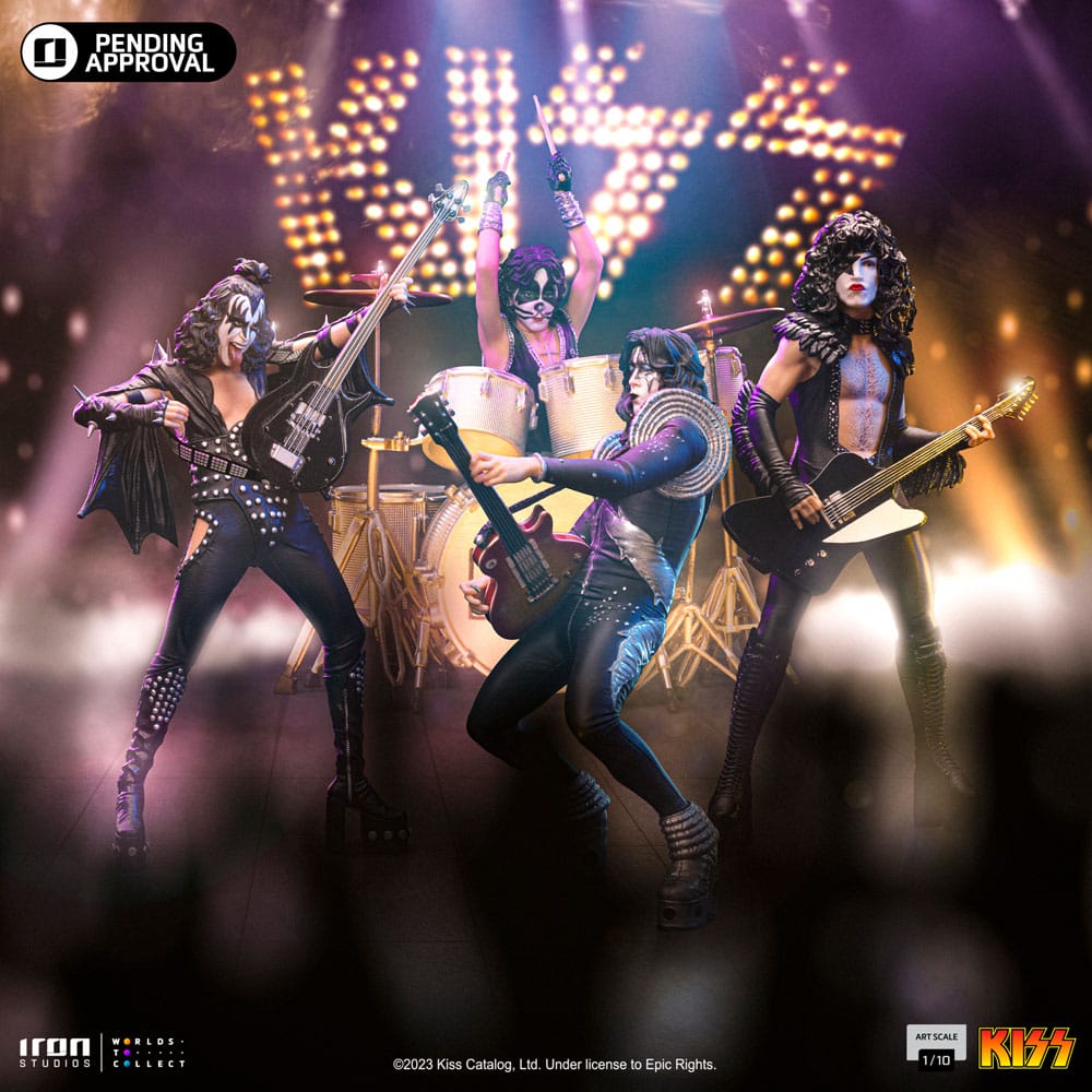 Kiss Art Scale 1/10 Gene Simons Limited Edtition 26 cm