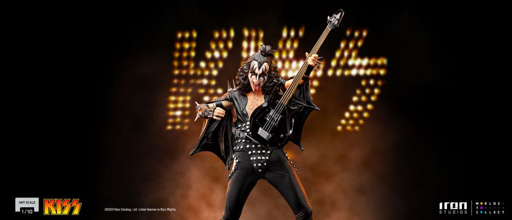Kiss Art Scale 1/10 Gene Simons Limited Edtition 26 cm
