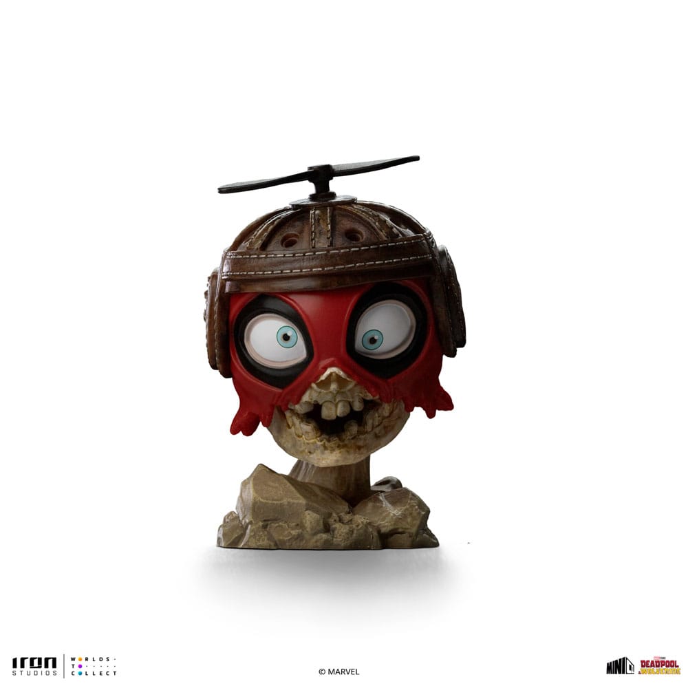 Deadpool & Wolverine Mini Co. PVC Figur Deadpool and Wolverine set Unmasked 14 cm