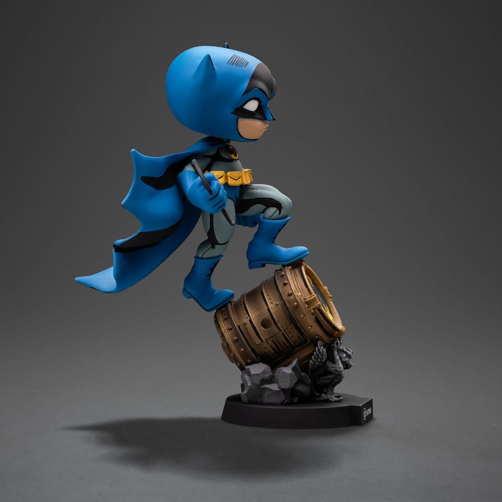 Batman Mini Co. PVC Figur Batman on Bat-Signal (Blue Variant) 19 cm