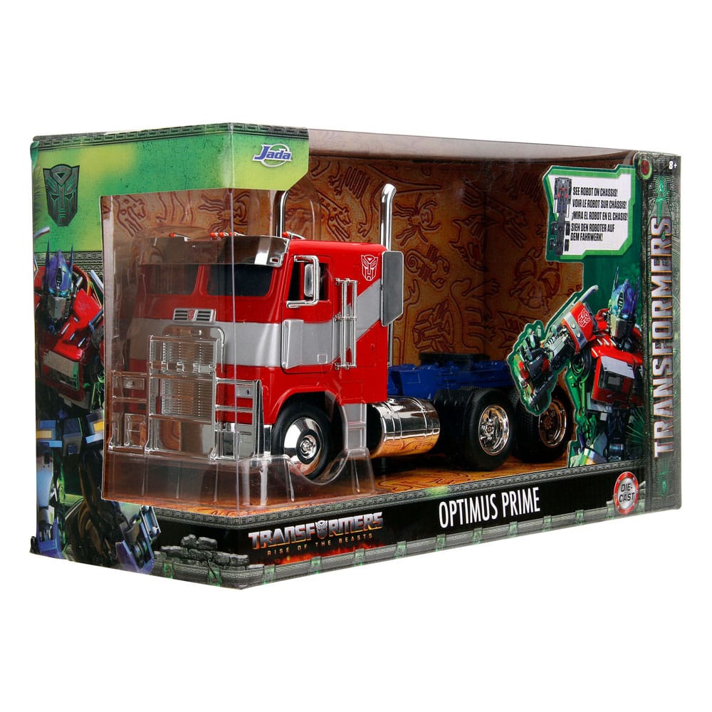 Transformers Diecast Modell 1/24 Big Rig T7 Optimus Prime