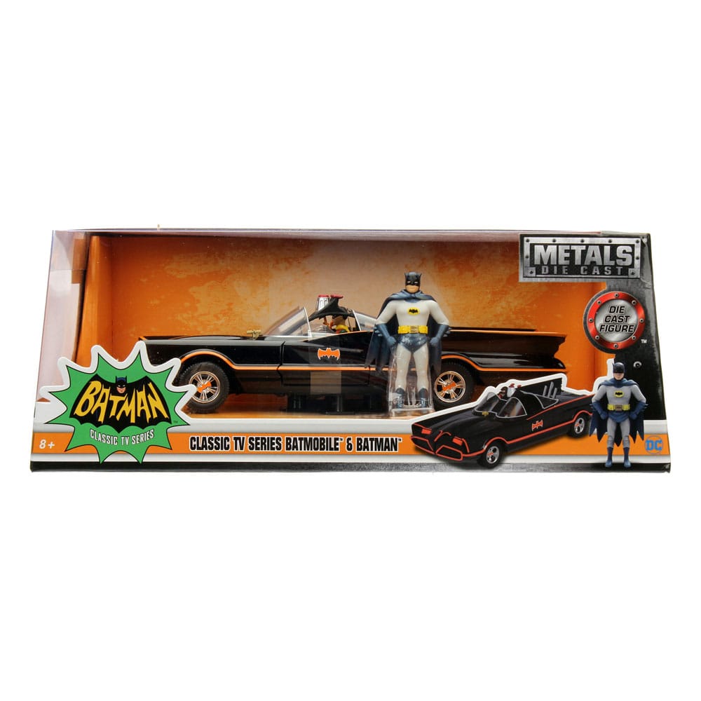 DC Comics Diecast Modell 1/24 Batman 1966 Classic Batmobile