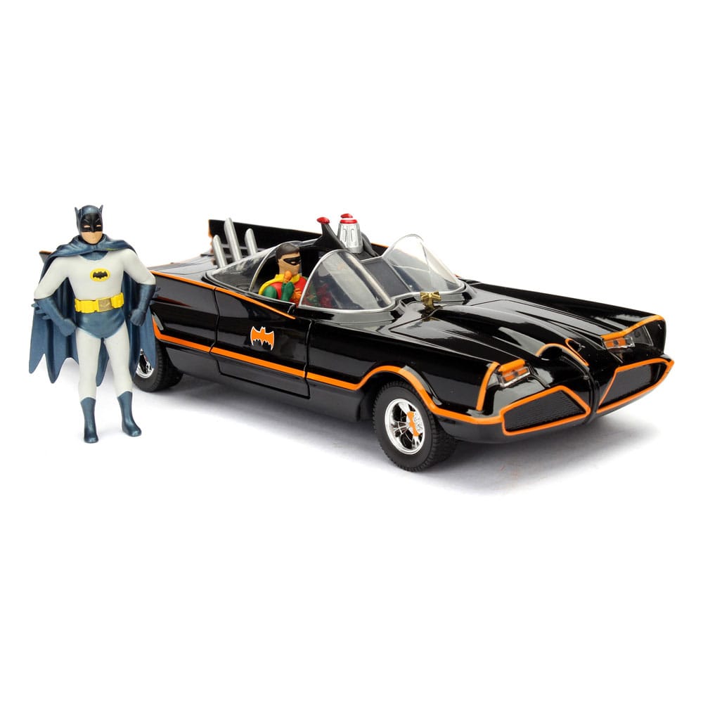 DC Comics Diecast Modell 1/24 Batman 1966 Classic Batmobile