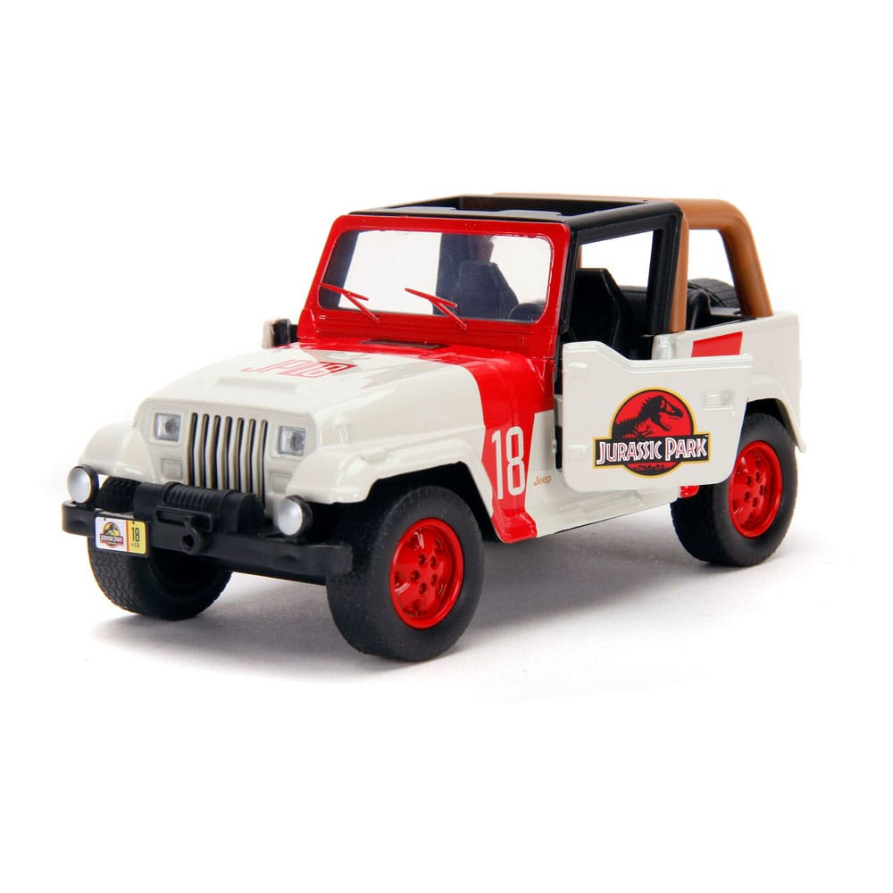 Jurassic World Diecast Modell 1/32 Jeep Wrangler