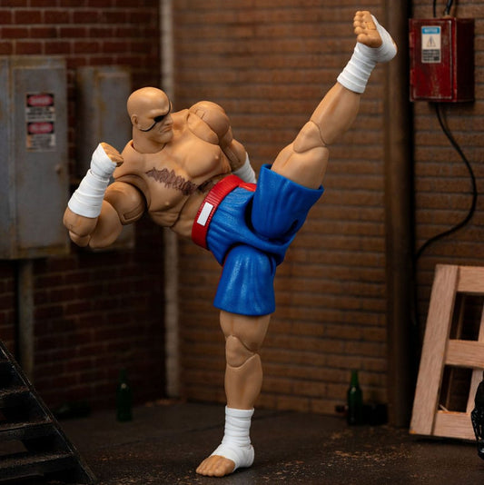Ultra Street Fighter II: The Final Challengers Actionfigur 1/12 Sagat 19 cm