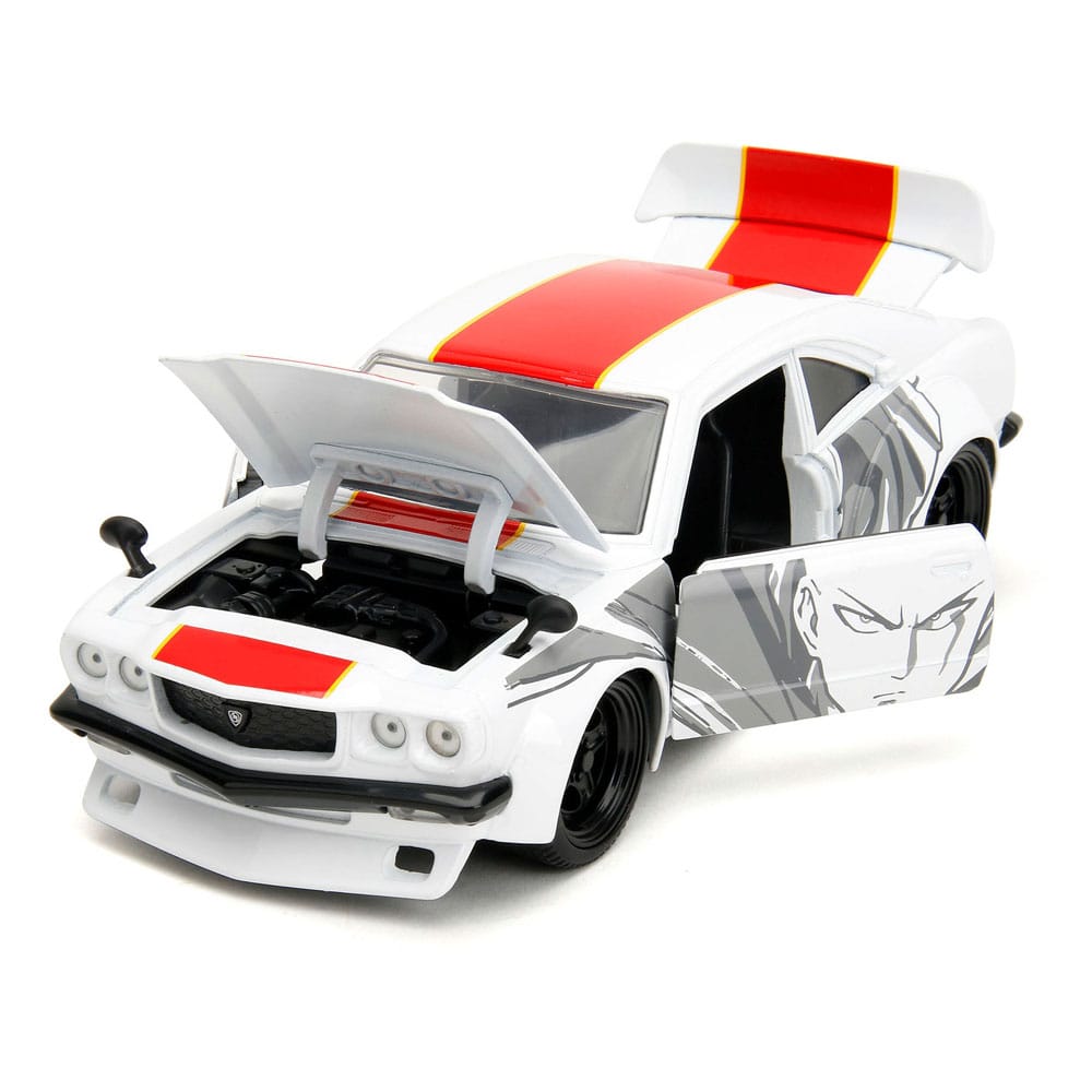 One Punch Man Diecast Modell 1/24 1974 Mazda RX-3