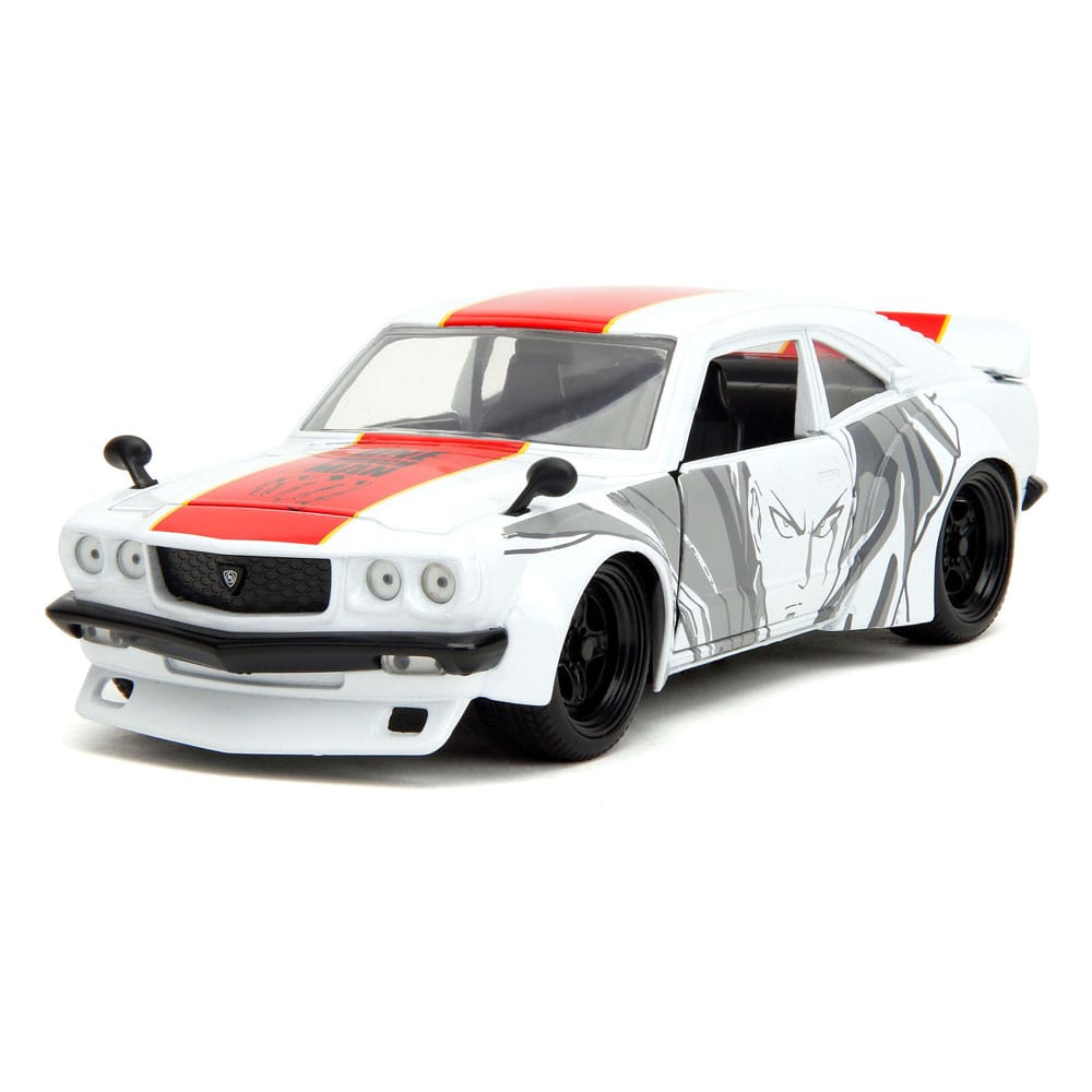 One Punch Man Diecast Modell 1/24 1974 Mazda RX-3