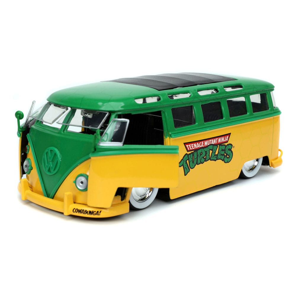 Teenage Mutant Ninja Turtles Diecast Modell 1/24 1962 VW Bus Leonardo