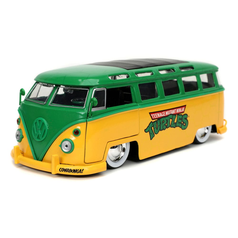Teenage Mutant Ninja Turtles Diecast Modell 1/24 1962 VW Bus Leonardo