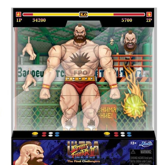 Ultra Street Fighter II: The Final Challengers Actionfigur 1/12 Zangief 18 cm