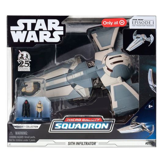 Star Wars Fahrzeug mit Figur Deluxe Armored Sith Infiltrator Episode 1 Collection 20 cm