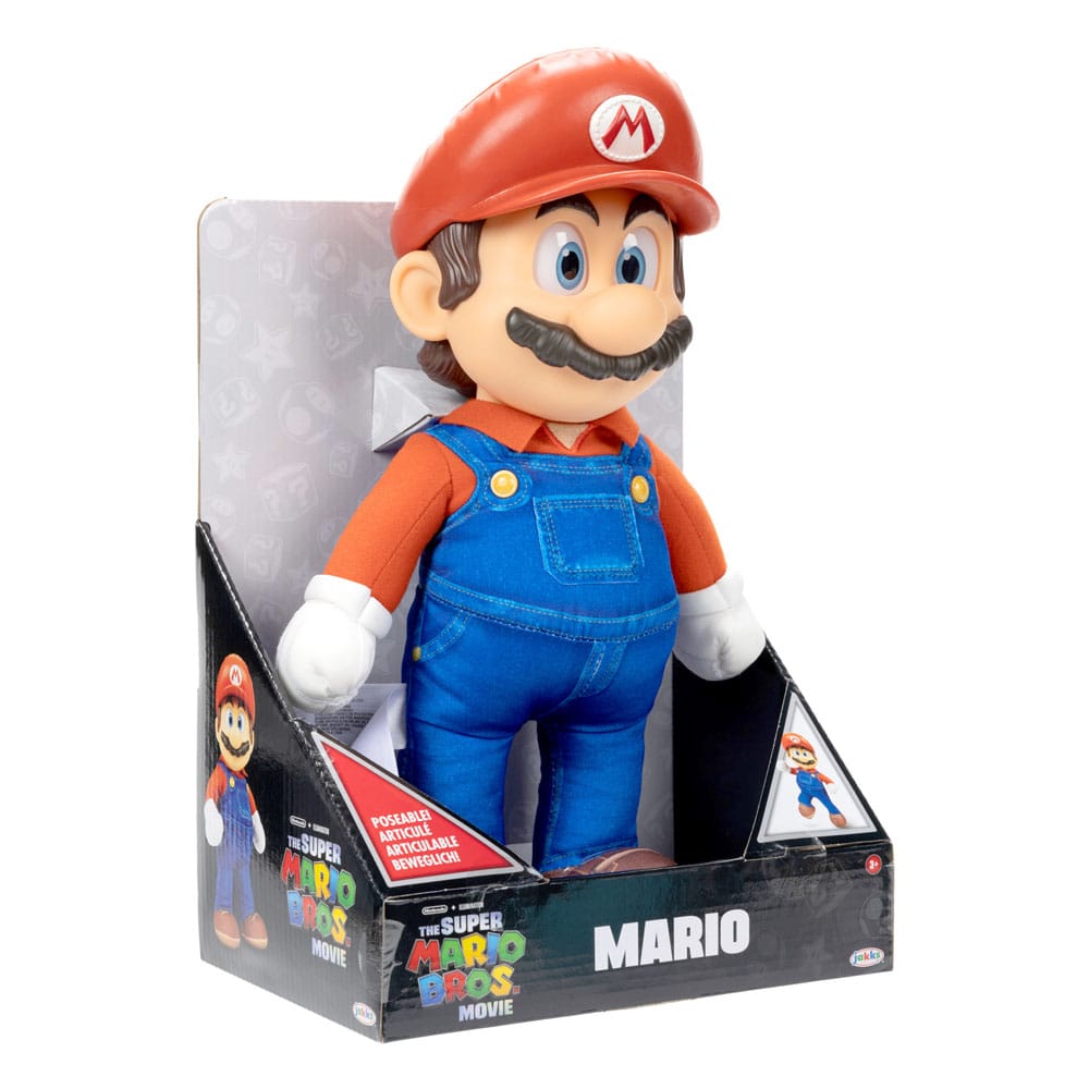 Der Super Mario Bros. Film Plüschfigur Mario 30 cm