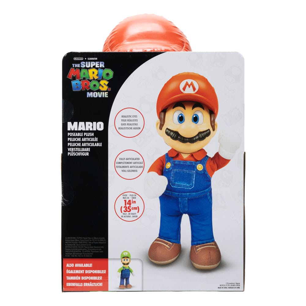 Der Super Mario Bros. Film Plüschfigur Mario 30 cm
