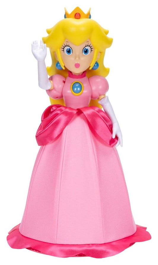 Super Mario Sprechende Actionfigur Yours Truly Princess Peach 36 cm