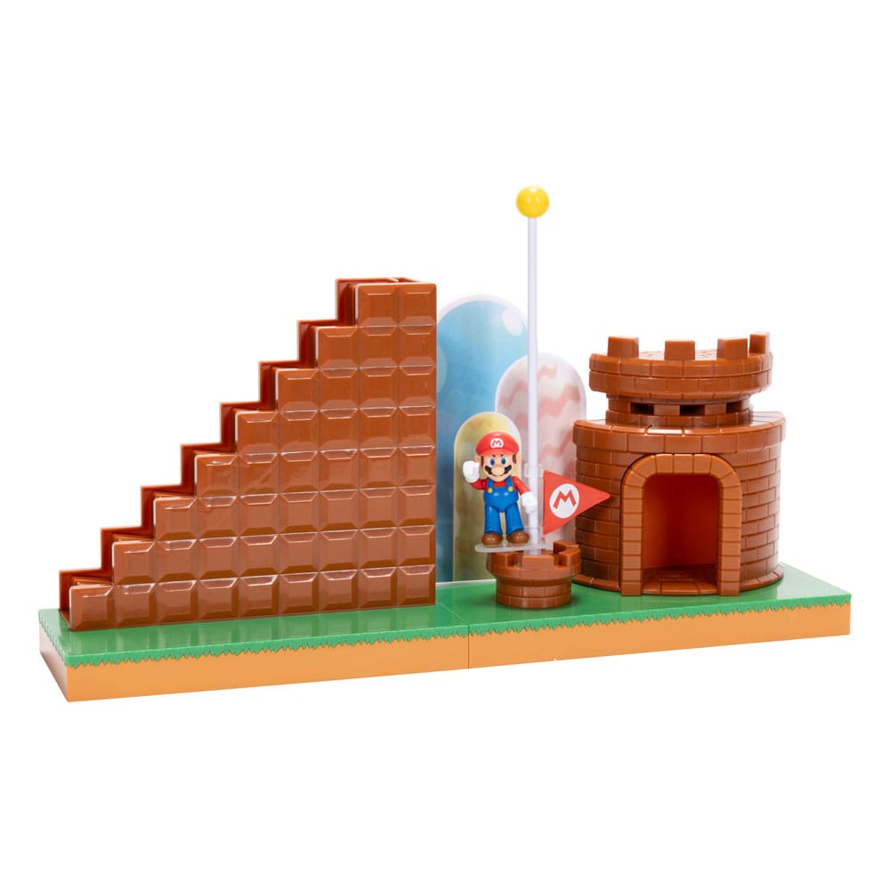 World of Nintendo Super Mario Minifiguren Spielset End Level