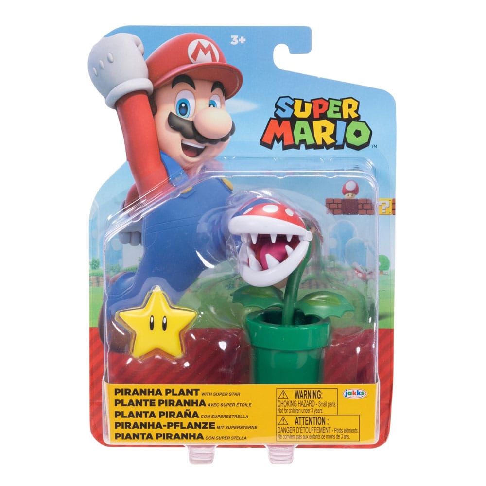 World of Nintendo Minifiguren 5er-Pack Super Mario Wave 40 10 cm Sortiment (6)