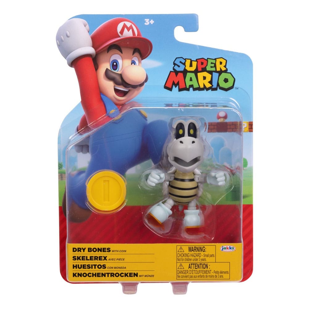 World of Nintendo Minifiguren 5er-Pack Super Mario Wave 40 10 cm Sortiment (6)