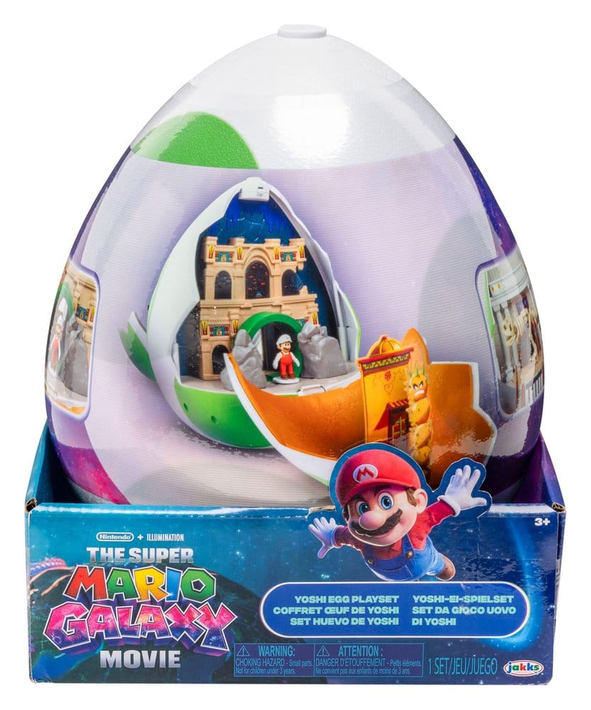 Der Super Mario Galaxy Film Spielset mit 2 Minifiguren Yoshi-Ei