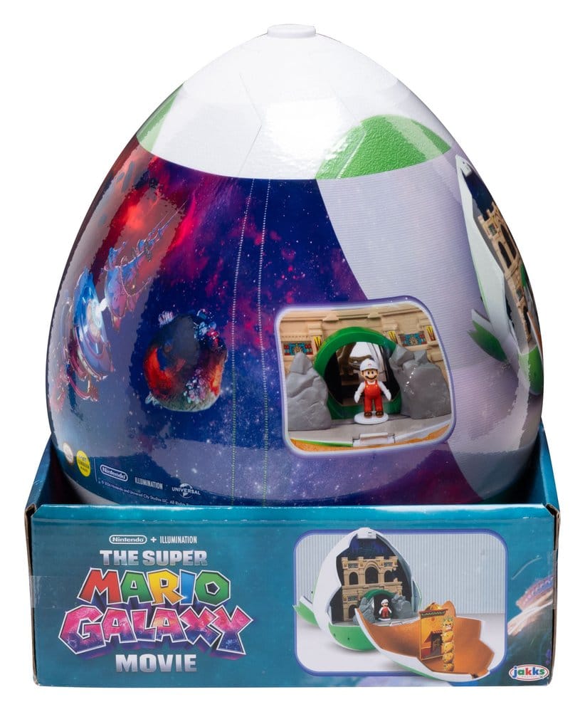 Der Super Mario Galaxy Film Spielset mit 2 Minifiguren Yoshi-Ei
