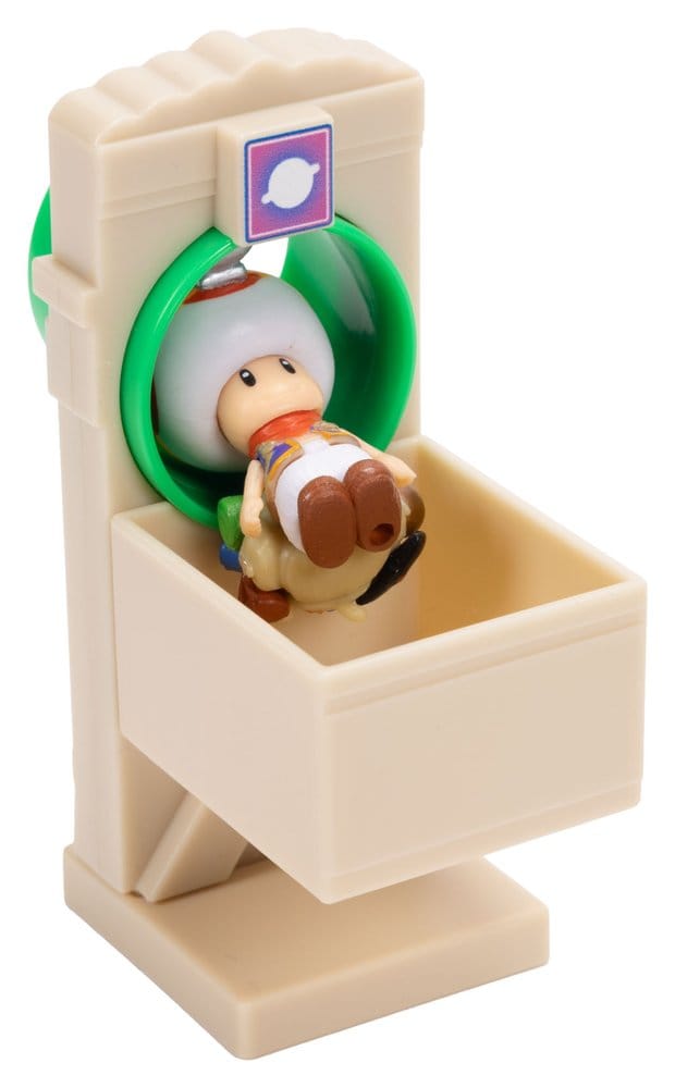 Der Super Mario Galaxy Film Diorama mit 2 Minifiguren Sternentor-Galaxie