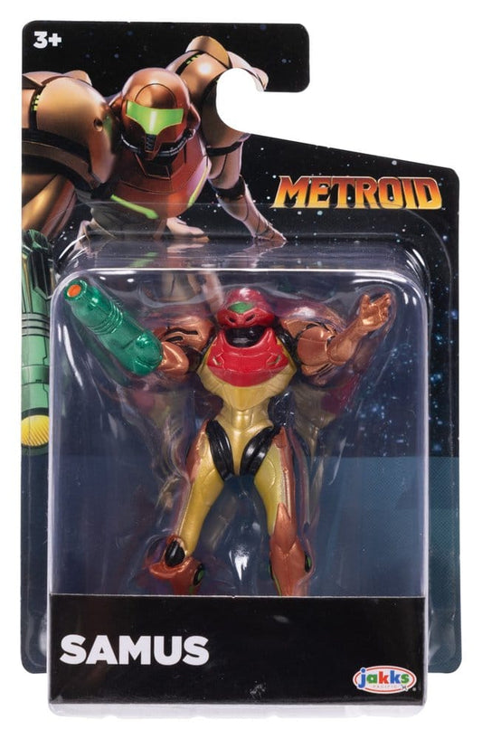 World of Nintendo Metroid Actionfigur Samus 6 cm