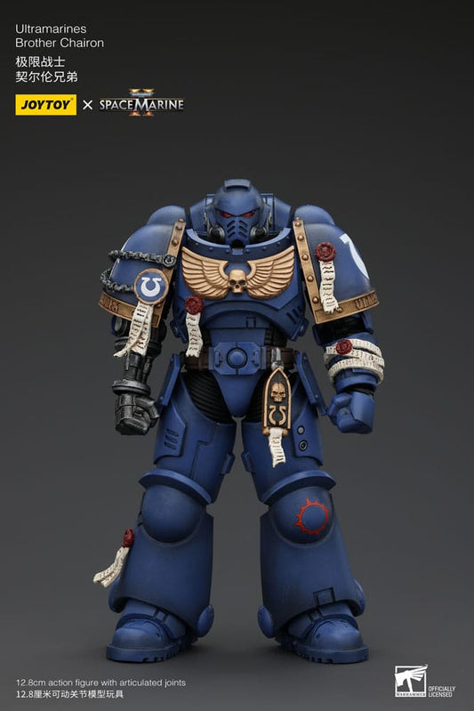 Warhammer 40k Actionfigur 1/18 Uitramarines Brother Chairon 13 cm