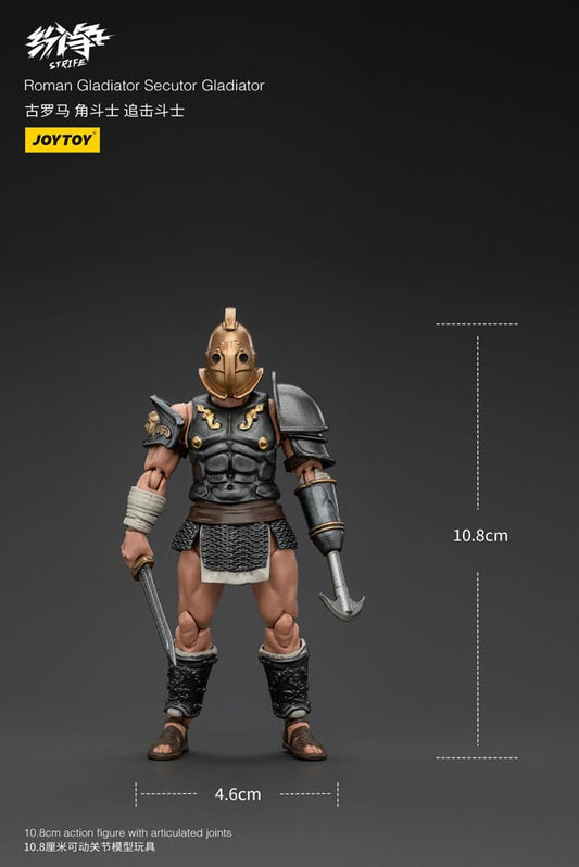 Strife Actionfigur 1/18 Roman Gladiator Secutor Gladiator 11 cm