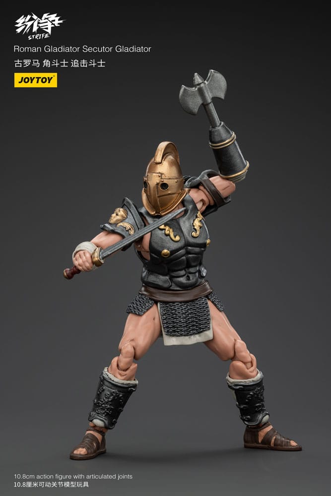 Strife Actionfigur 1/18 Roman Gladiator Secutor Gladiator 11 cm