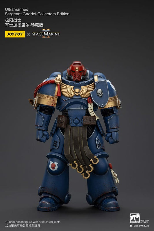Warhammer 40,000: Space Marine 2 Actionfigur Ultramarines Sergeant Gadriel Collectors Edition 13 cm