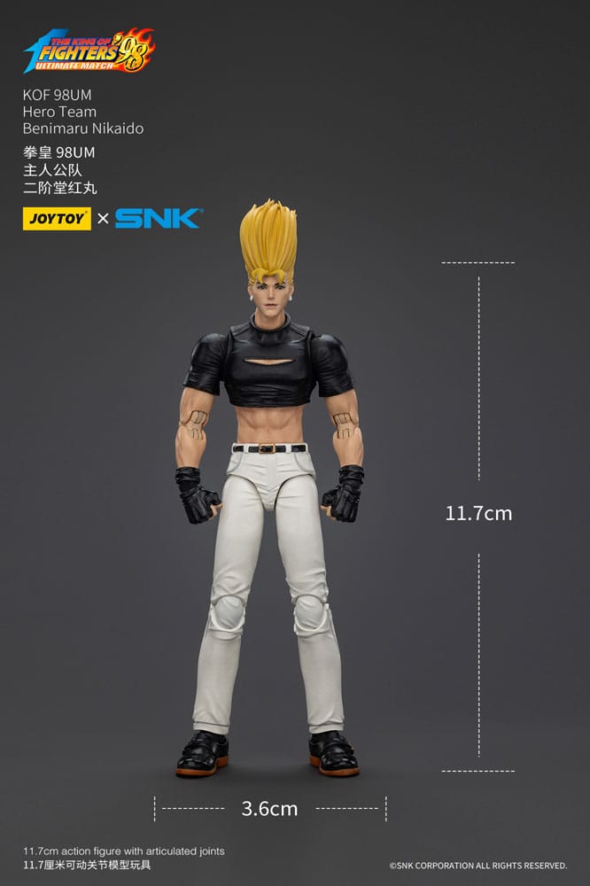 The King Of Fighters '98 Actionfigur Hero Team Benimaru Nikaido 12 cm
