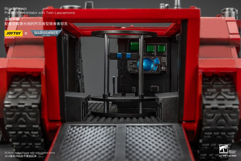 Warhammer 40k Actionfigur 1/18 Blood Angels Predator Annihilator with Twin Lascannons 26 cm