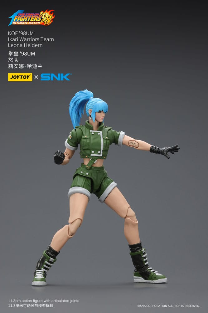 The King Of Fighters '98 Actionfigur Hero Team Leona Heidern 11 cm