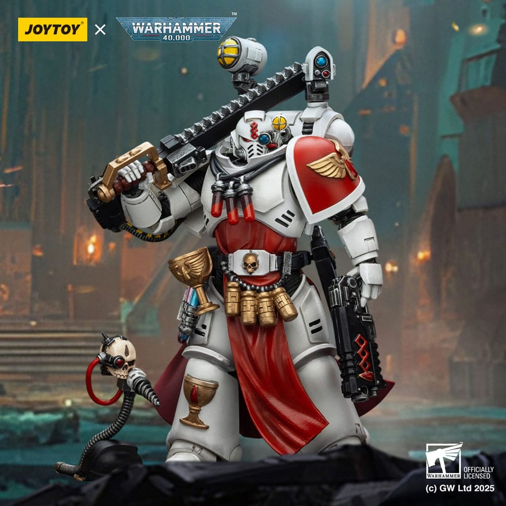 Warhammer 40,000: Combat Patrol Blood Angels Actionfigur Sanguinary Priest with Heavy bolt pistol chainsword and narthecium 20 cm